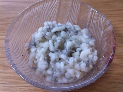 離乳食中期 ちりめんじゃこ入りうどん レシピ 作り方 By も る す け 楽天レシピ